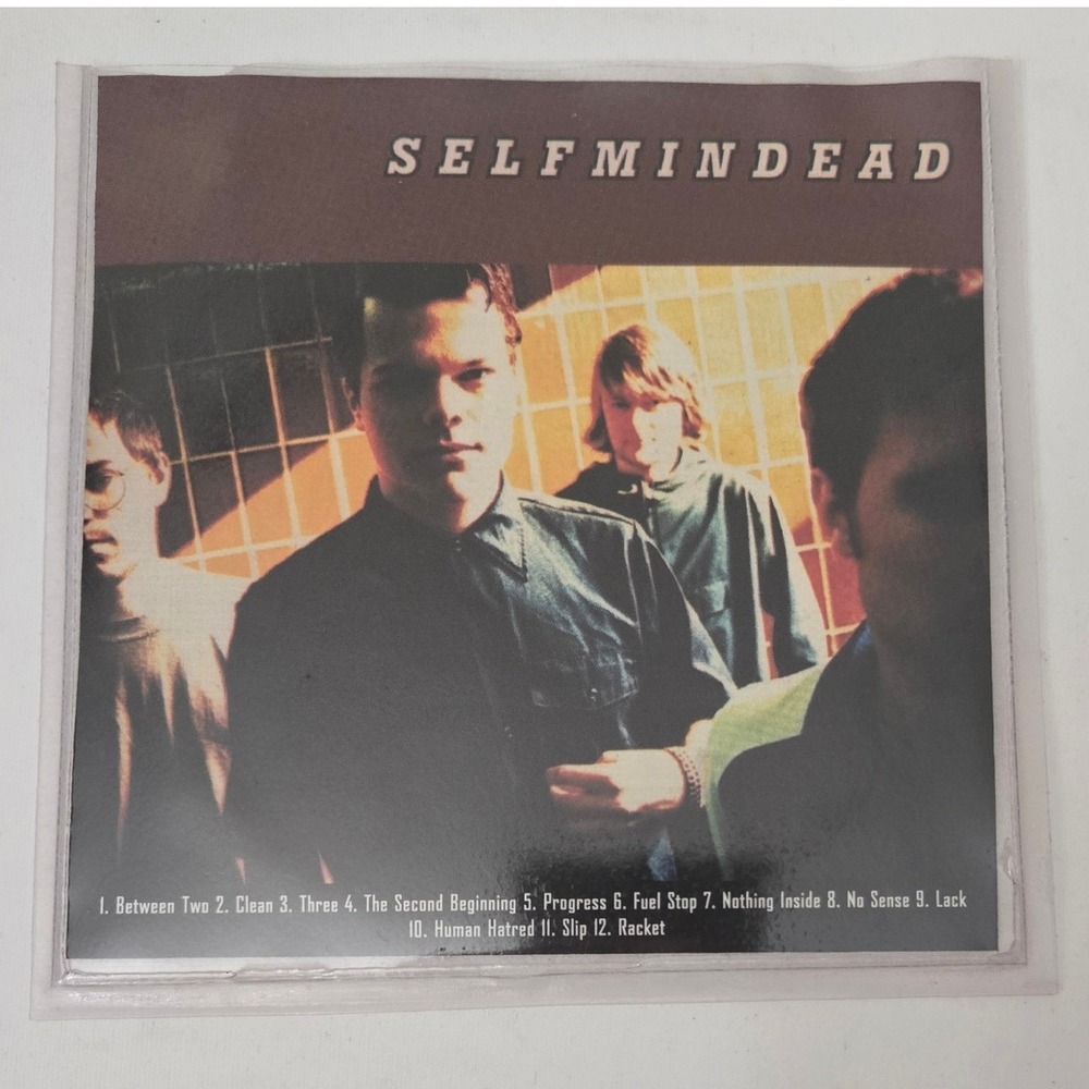 Vintage 1998 Selfminddead Promo CD Solid State Tooth Nail Hardcore USA Made